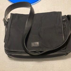 Coach canvas messenger bag